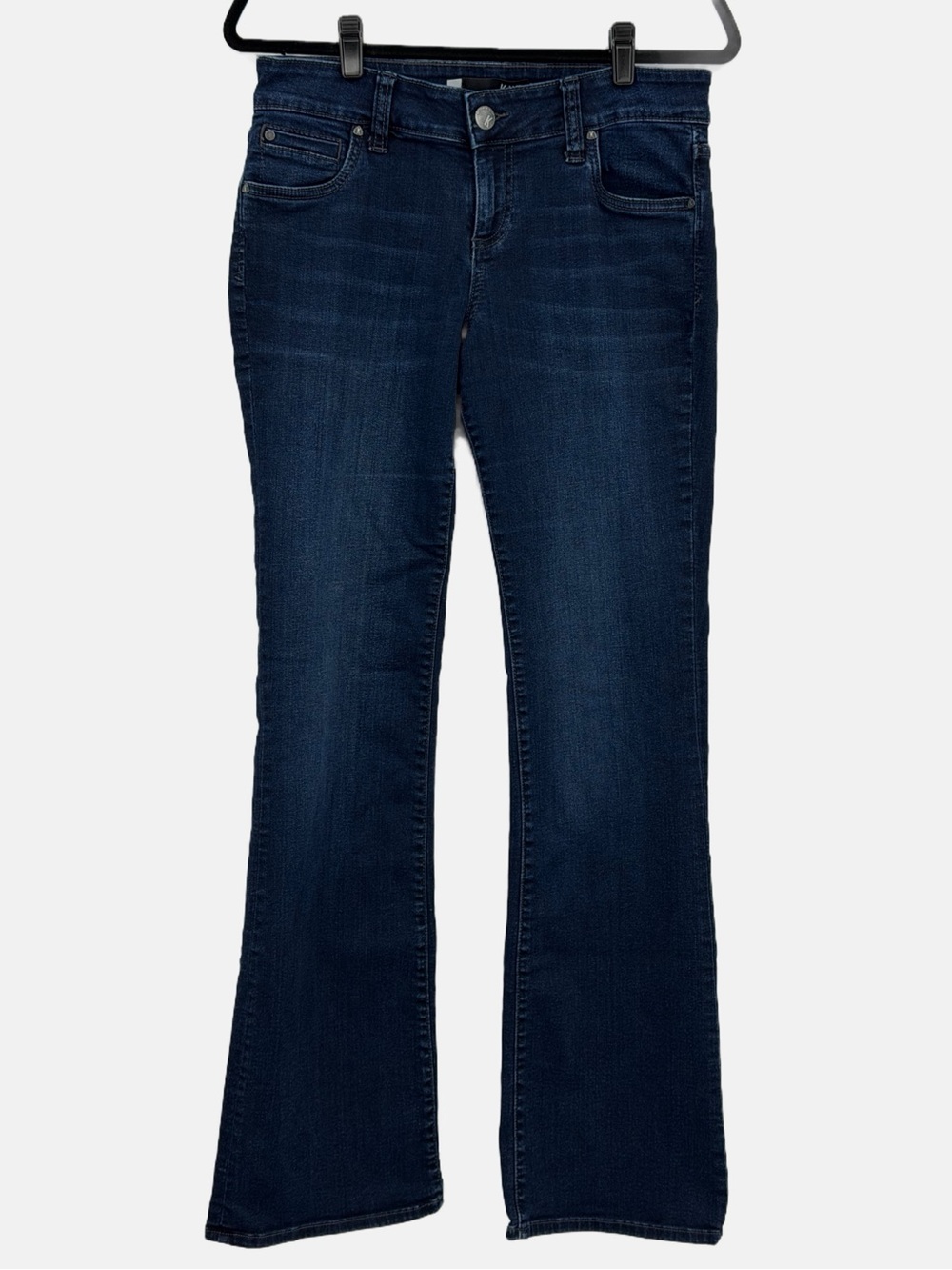 Kut from the Kloth Natalie High Rise Bootcut Jeans Dark Wash Size 8 - Picture 2 of 14